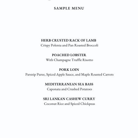 Food onboard BAREFOOT BLISS # 8