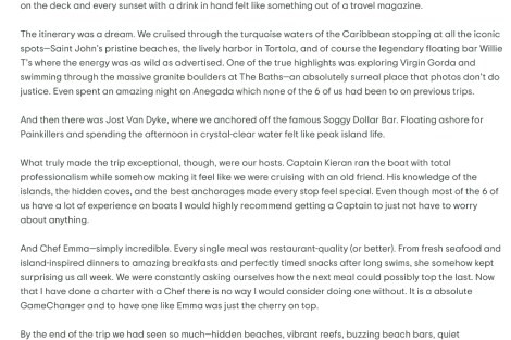 Review img # 11 of the yacht Destiny Unbound