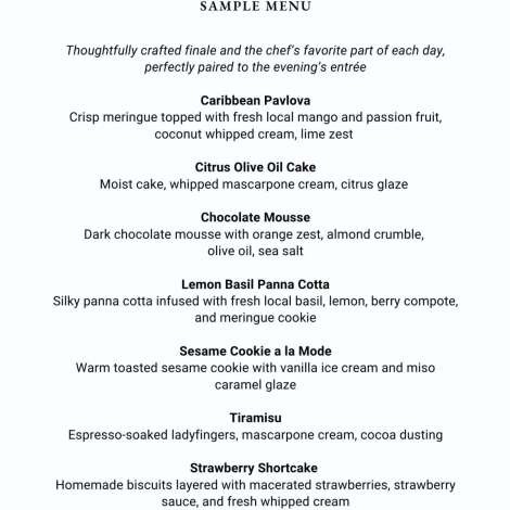 Food onboard ELYSIAN # 5