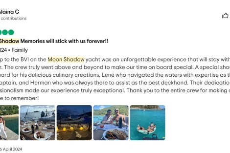 Review img # 33 of the yacht Moon Shadow