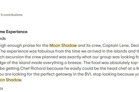 Review img # 47 of the yacht Moon Shadow