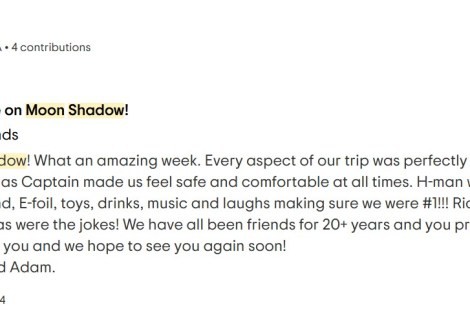 Review img # 50 of the yacht Moon Shadow