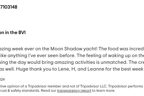Review img # 29 of the yacht Moon Shadow