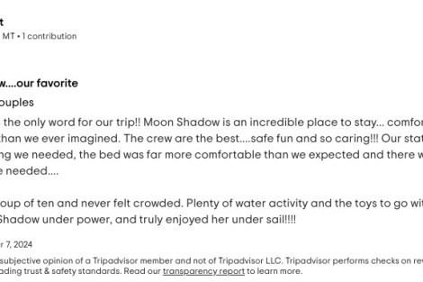 Review img # 32 of the yacht Moon Shadow