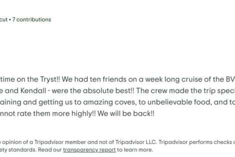 Review img # 16 of the yacht Tryst