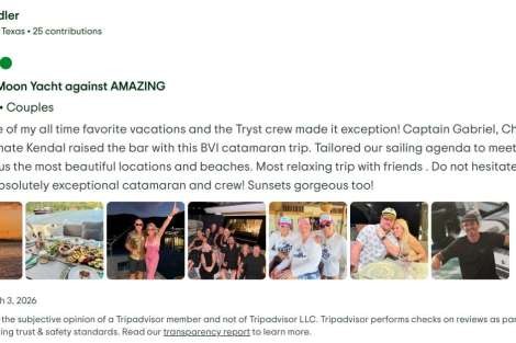 Review img # 17 of the yacht Tryst