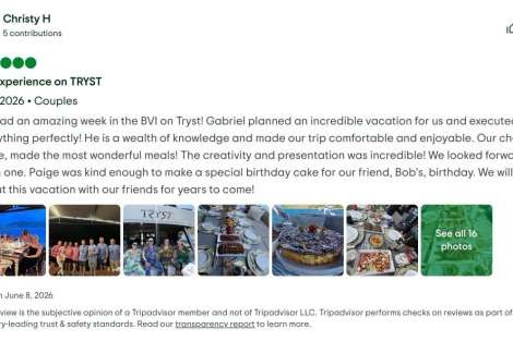Review img # 2 of the yacht Tryst